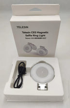 TELESIN - Magnetic Selfie Ring Light