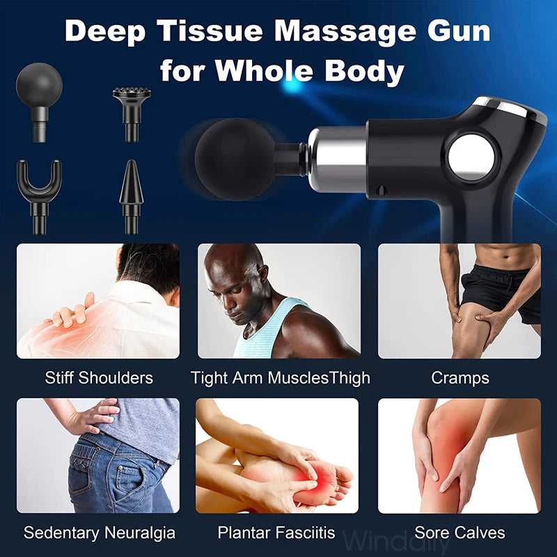 DIGITAL MINI ELECTRIC MASSAGE GUN