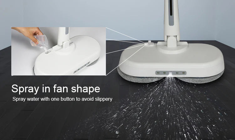 AUTOMATIC ROTATION ELECTRIC CLEANING WATER SPRAYING MOP